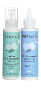 Hair Serum and Dry Shampoo